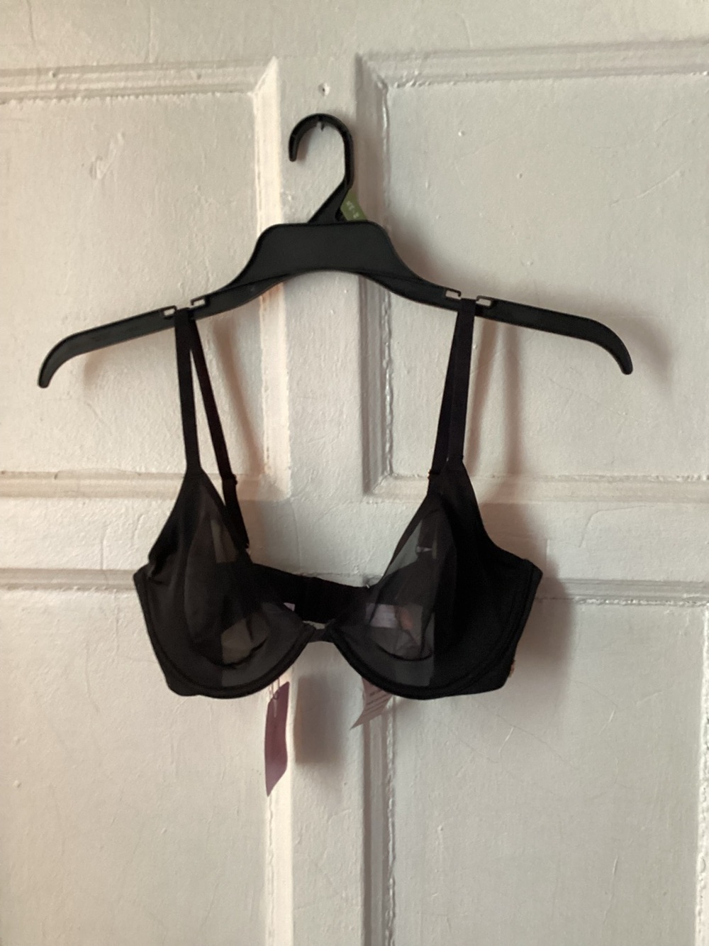 Savage X Fenty Black Sheer Underwire Bra